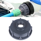 Maxbell 4xFood Grade Drain Adapter Coarse Thread Water Tote Tank Adapter for IBC Tanks 0.86inch
