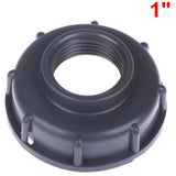 Maxbell 4xFood Grade Drain Adapter Coarse Thread Water Tote Tank Adapter for IBC Tanks 1.37inch