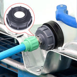 Maxbell 2xFood Grade Drain Adapter Coarse Thread Water Tote Tank Adapter for IBC Tanks 1.37inch