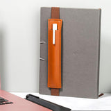 Maxbell 2xElastic Band Pen Holder Pen Sleeve for Hardcover Journals Planners Notebooks Black