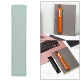 Maxbell 2xElastic Band Pen Holder Pen Sleeve for Hardcover Journals Planners Notebooks Light Blue