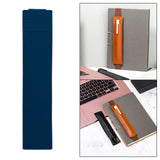 Maxbell 3xElastic Band Pen Holder Pen Sleeve for Hardcover Journals Planners Notebooks Dark Blue