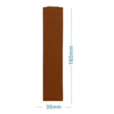 Maxbell 4xElastic Band Pen Holder Pen Sleeve for Hardcover Journals Planners Notebooks Brown