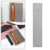 Maxbell 4xElastic Band Pen Holder Pen Sleeve for Hardcover Journals Planners Notebooks Grey
