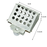 Maxbell 4xQueen Bee Catcher Cage Stainless Steel Clamp Beekeeping Tool Beekeeper