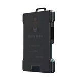 Maxbell 4xAluminum Alloy Slim Wallet Credit Card Holder Case Money Clip for Men Black