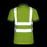 Maxbell 3xReflective Construction Shirts Work Wear Shirts for Construction Cycling Men 3XL Yellow