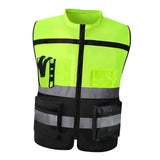 Maxbell 2xHigh Visibility Vest Breathable Work Road Lightweight Safety Reflective Vest XL Yellow