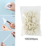 Maxbell 4xRubber Fingertips Protective Latex Finger Cots for Jewelry Cleaning Nail Art 100Pcs