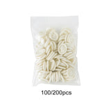 Maxbell 3xRubber Fingertips Protective Latex Finger Cots for Jewelry Cleaning Nail Art 100Pcs