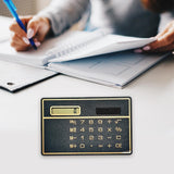 Maxbell 4x8 Digit Calculator Big Buttons Basic Calculators for Desktop Office Business Black