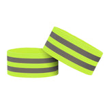 Maxbell 2xReflective Bands Adjustable Safety Reflector Tape Straps for Arm Leg Jogging