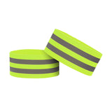 Maxbell 2xReflective Bands Adjustable Safety Reflector Tape Straps for Arm Leg Jogging
