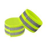 Maxbell 2xReflective Bands Adjustable Safety Reflector Tape Straps for Arm Leg Jogging