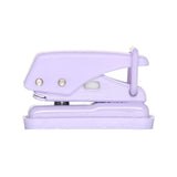 Maxbell 3xMini Single Hole Puncher Punch Handheld for Paper Handcraft Clipboard Sturdy Purple