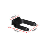 Maxbell 2xUniversal Wheel Slot Pad Premium Replaces Rubber Prevents Scratches Slot Pad 86mmx74mm