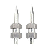 Maxbell 2xWood Humidity Tester Probe Wood Moisture Meter Probe for Firewood Wood Paper