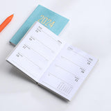 Maxbell 3xSchedule Notebook Monthly Planner Appointment Calendar Diary Journal Durable Black