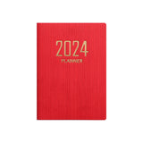 Maxbell 3xSchedule Notebook Monthly Planner Appointment Calendar Diary Journal Durable Red