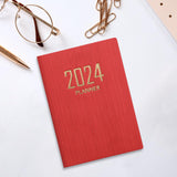 Maxbell 3xSchedule Notebook Monthly Planner Appointment Calendar Diary Journal Durable Red