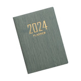 Maxbell 4xSchedule Notebook Monthly Planner Appointment Calendar Diary Journal Durable Green