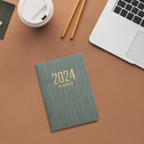 Maxbell 3xSchedule Notebook Monthly Planner Appointment Calendar Diary Journal Durable Green