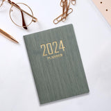 Maxbell 4xSchedule Notebook Monthly Planner Appointment Calendar Diary Journal Durable Green