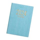 Maxbell 4xSchedule Notebook Monthly Planner Appointment Calendar Diary Journal Durable Blue