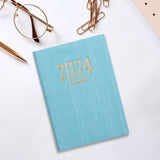 Maxbell 4xSchedule Notebook Monthly Planner Appointment Calendar Diary Journal Durable Blue