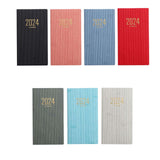 Maxbell 2x2024 Planner Journal to Track Goals Agenda Notebook for Business Home School Black