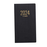 Maxbell 3x2024 Planner Journal to Track Goals Agenda Notebook for Business Home School Black