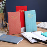 Maxbell 3x2024 Planner Journal to Track Goals Agenda Notebook for Business Home School Black