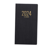 Maxbell 3x2024 Planner Journal to Track Goals Agenda Notebook for Business Home School Black