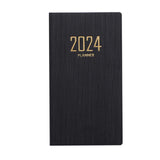 Maxbell 2x2024 Planner Journal to Track Goals Agenda Notebook for Business Home School Black
