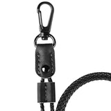 Maxbell 2xNeck Lanyards Durable Identity Lanyard Multipurpose Id Hanging Lanyard for Keys Black