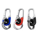 Maxbell 2xCar Key Chain for Men Multifunction Exquisite Universal for Men Women Unisex Blue