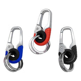 Maxbell 4xCar Key Chain for Men Multifunction Exquisite Universal for Men Women Unisex Blue