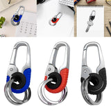 Maxbell 2xCar Key Chain for Men Multifunction Exquisite Universal for Men Women Unisex Blue