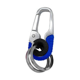 Maxbell 2xCar Key Chain for Men Multifunction Exquisite Universal for Men Women Unisex Blue