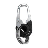 Maxbell 4xCar Key Chain for Men Multifunction Exquisite Universal for Men Women Unisex Black