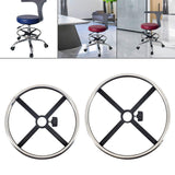 Maxbell Swivel Office Chair Footrest Ring Accessories for Designer Chairs Heavy Duty 35cm