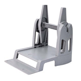 Maxbell Thermal Label Holder Shipping Label Stand for Printer Label Supermarket Home Gray