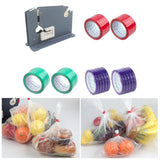 Maxbell Tape Bag Sealer Metal Tape Bag Machine for Packaging Vegetables Fruits Icing