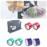 Maxbell Tape Bag Sealer Metal Tape Bag Machine for Packaging Vegetables Fruits Icing