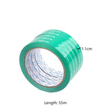 Maxbell 10Pcs Bag Sealing Tapes Bag Sealer Tapes for Packaging Vegetables Snack Meat green