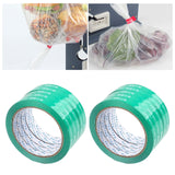 Maxbell 10Pcs Bag Sealing Tapes Bag Sealer Tapes for Packaging Vegetables Snack Meat green