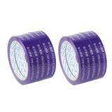 Maxbell 10Pcs Bag Sealing Tapes Bag Sealer Tapes for Packaging Vegetables Snack Meat purple