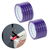 Maxbell 10Pcs Bag Sealing Tapes Bag Sealer Tapes for Packaging Vegetables Snack Meat purple