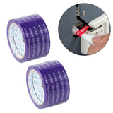 Maxbell 10Pcs Bag Sealing Tapes Bag Sealer Tapes for Packaging Vegetables Snack Meat purple