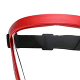 Maxbell Full Face Cover Anti Fog Protective for Grass Cutting Grinding Whacking Red 20 Filter Cloth
